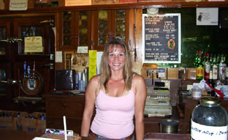 Denise at the American Legion in Colon